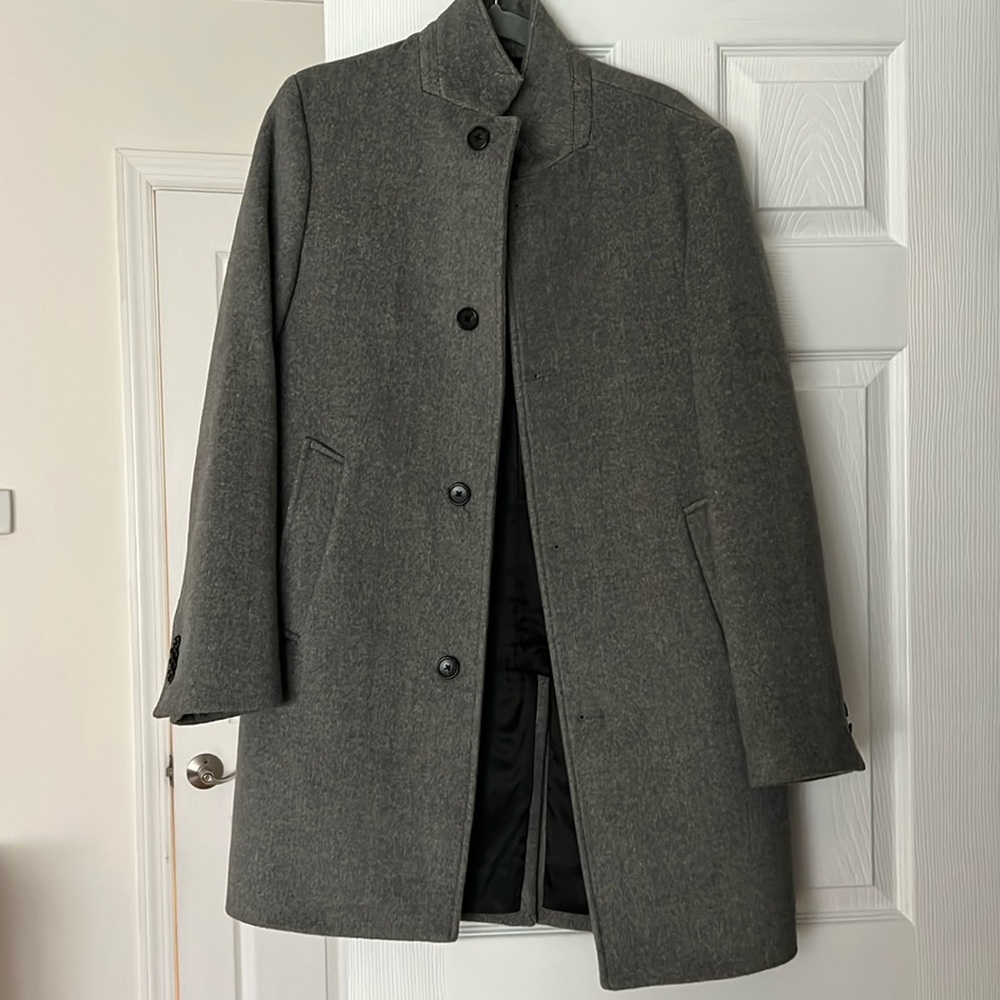 Club Monaco wool trench coat